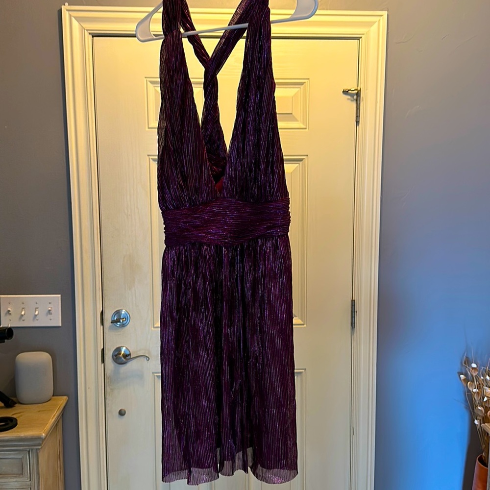Purple cocktail dress. BRAND NEW